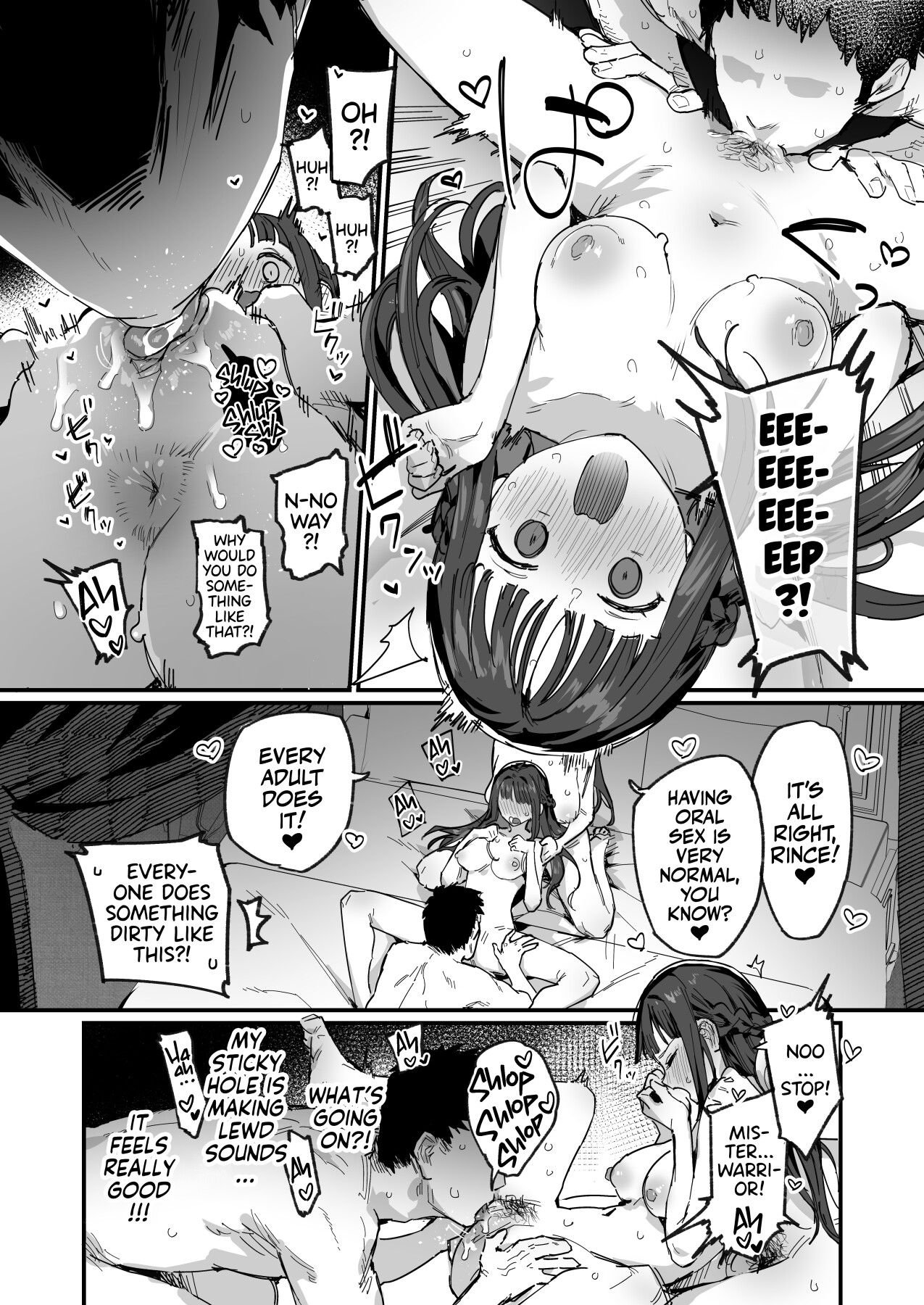 Hentai Manga Comic-Princess & Queen Double Whopper?! + Omake-Read-12
